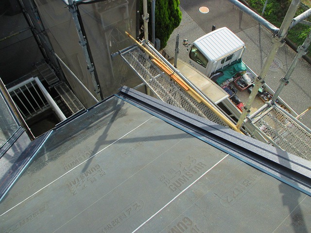 三木市　屋根　軒先　