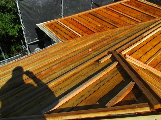 三木市　屋根　胴縁２