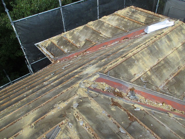 三木市　屋根　解体