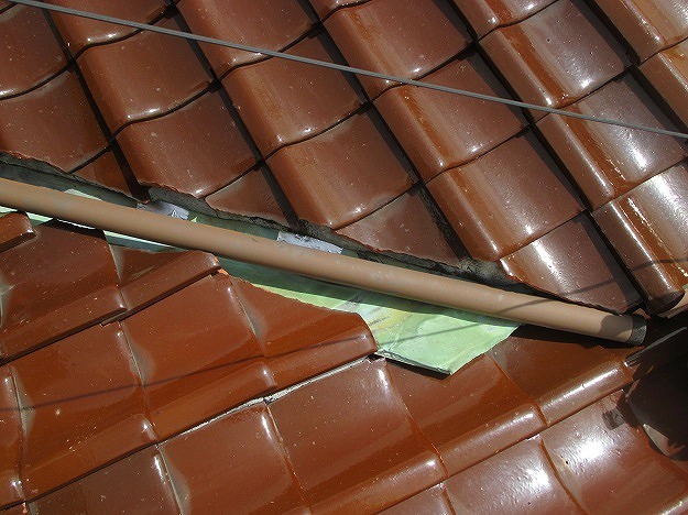 加古郡播磨町　谷板金　施工前