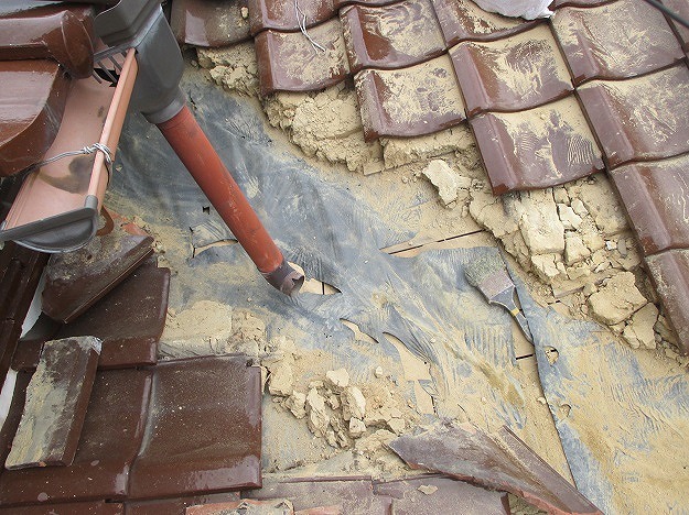 加古郡播磨町　谷板金　撤去