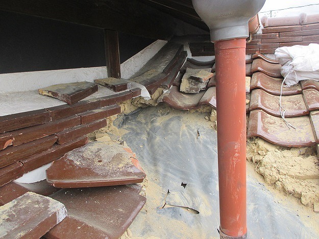 加古郡播磨町　谷板金　撤去2