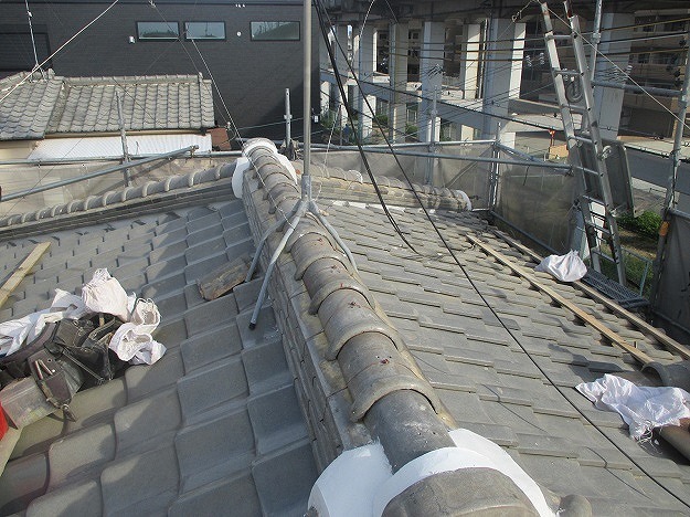 加古郡播磨町　積み直し完成