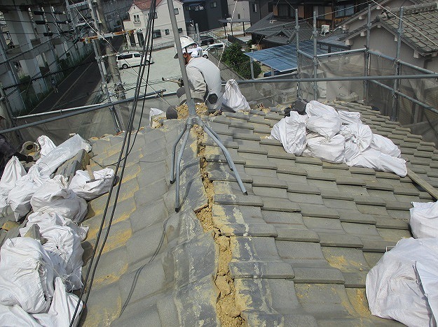 加古郡播磨町　棟撤去