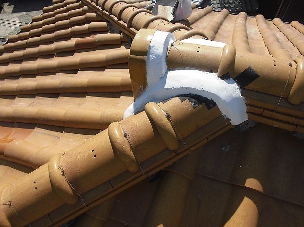 『屋根補修工事の工程』完了１