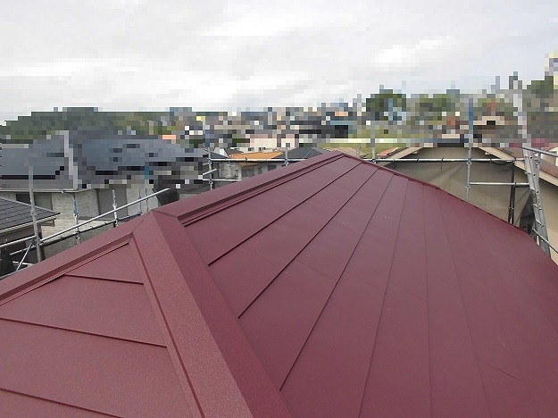 加古川市　雨漏り　カバー工法　シルキーG2　
