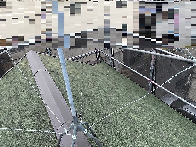 神戸市　屋根カバー工法　施工後棟