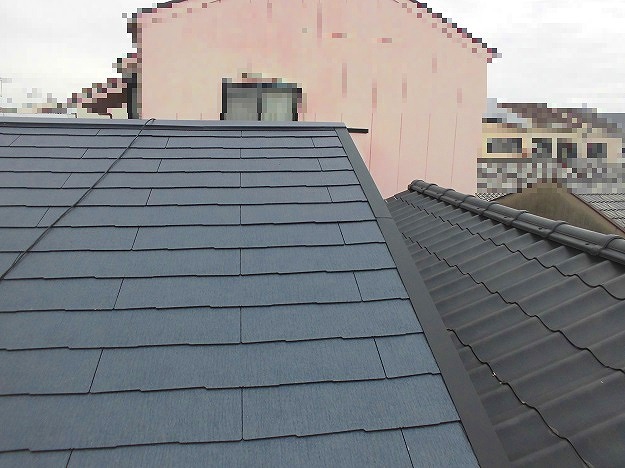 新しい屋根材の設置５