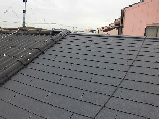 新しい屋根材の設置２