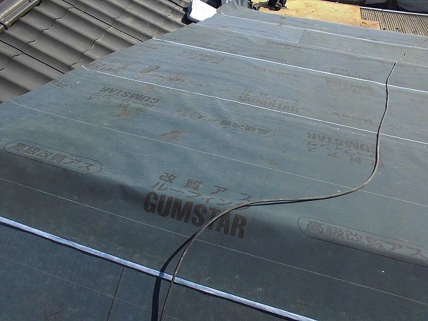 既存屋根材の撤去・下地補修5