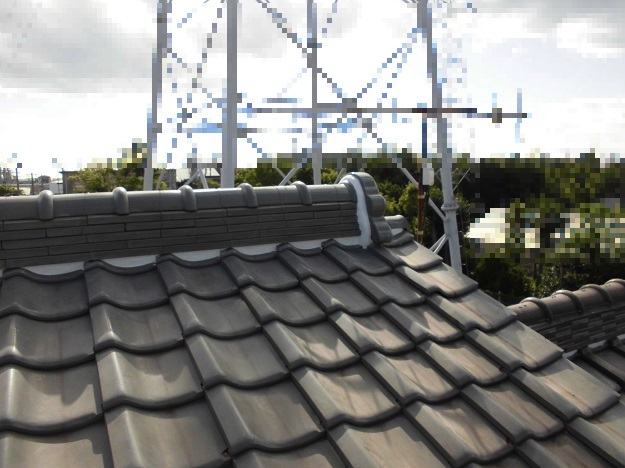 西脇市　漆喰　漆喰面戸の施工後