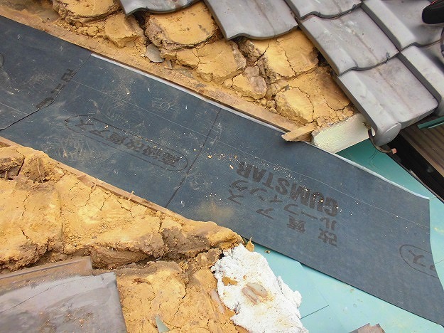 屋根補修工事の工程２