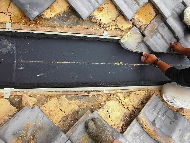 屋根補修工事の工程5