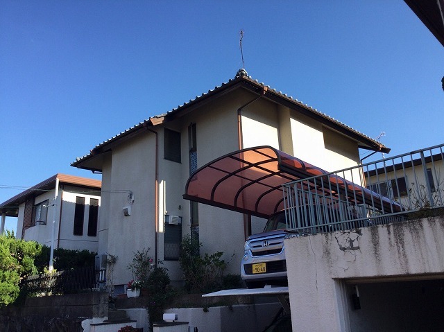 高砂市　屋根補修　外観