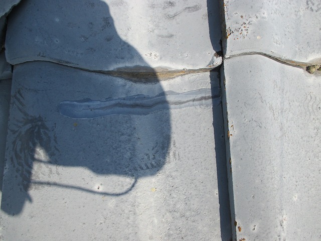 高砂市　屋根補修　コーキング