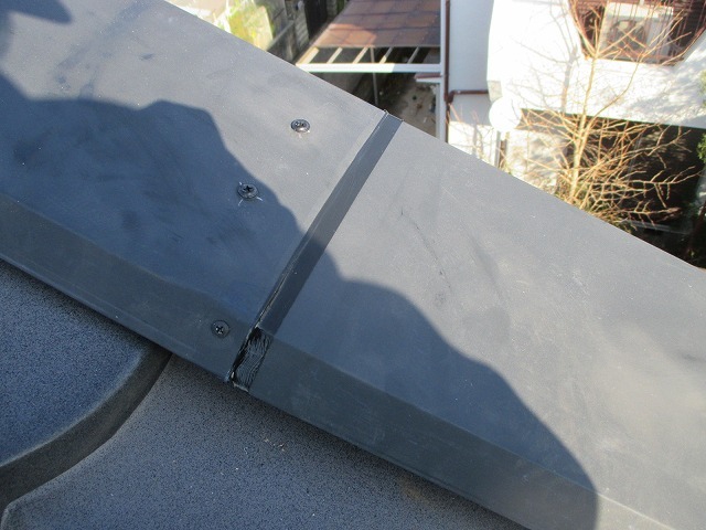 高砂市　ケラバ補修工事　施工完了