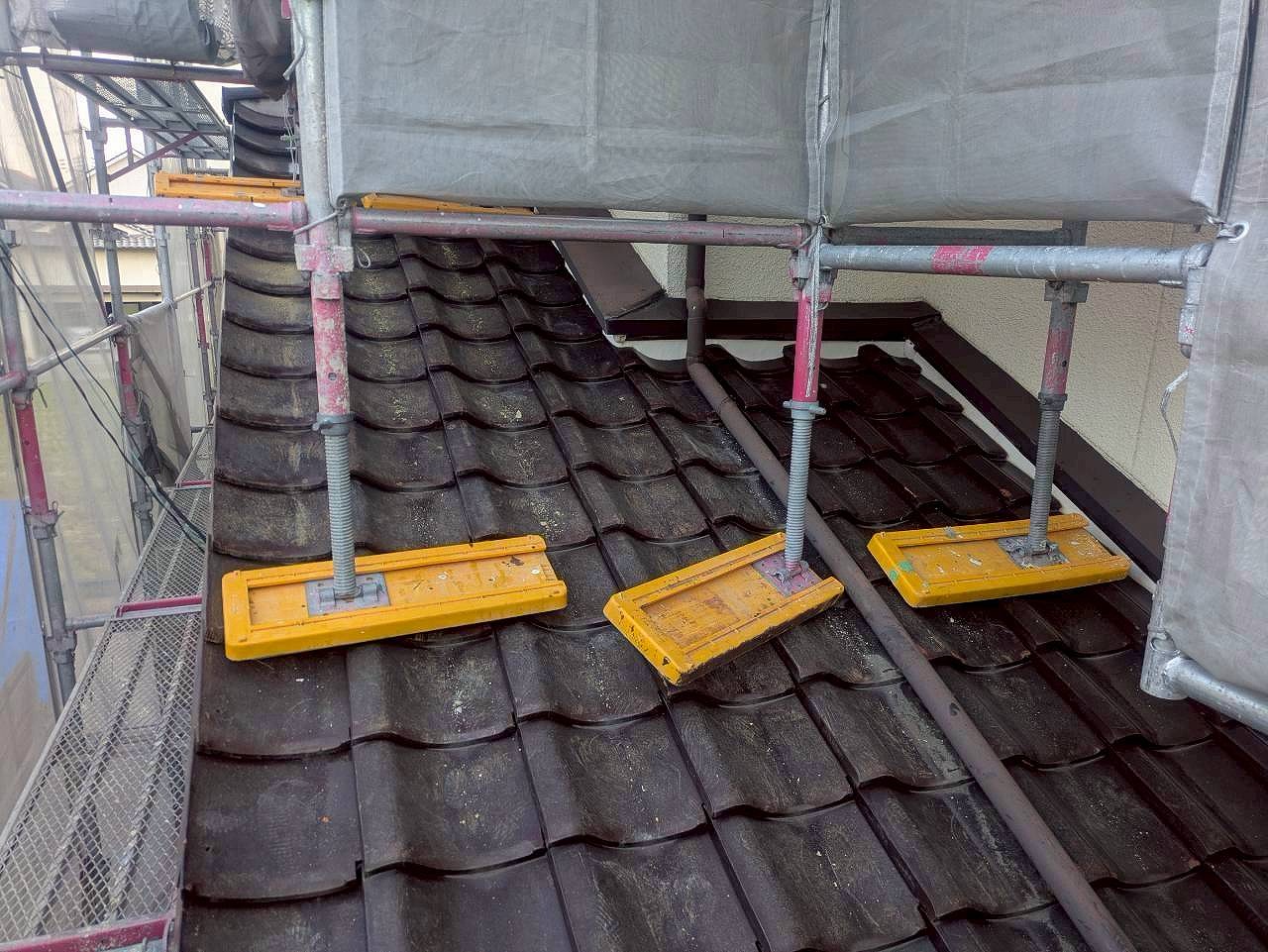 高砂市　下屋根の現状