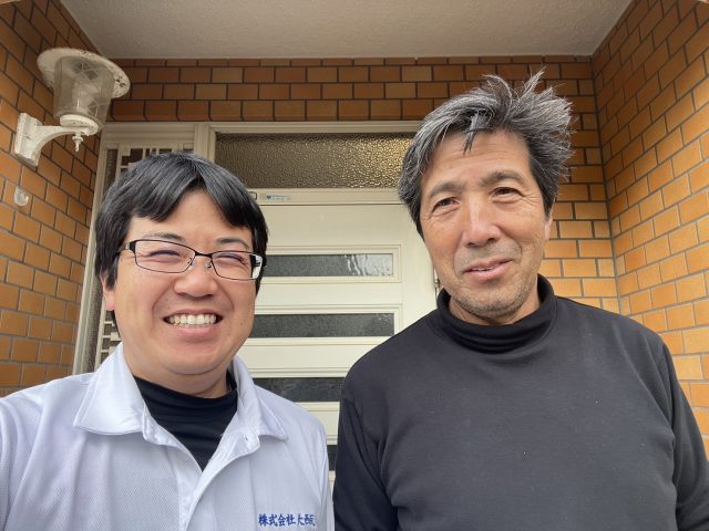 明石市Ｉ様　顔写真　雹被害ご相談