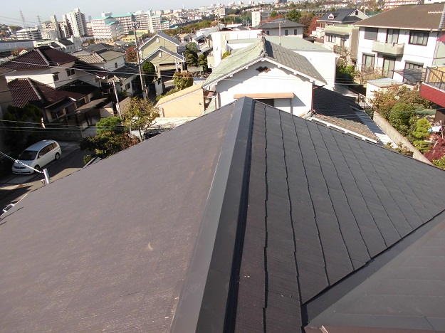 加古川市　棟板金　施工完了