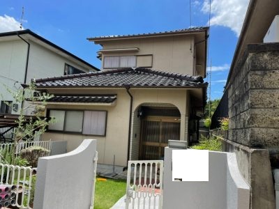 加古川市　外装工事前