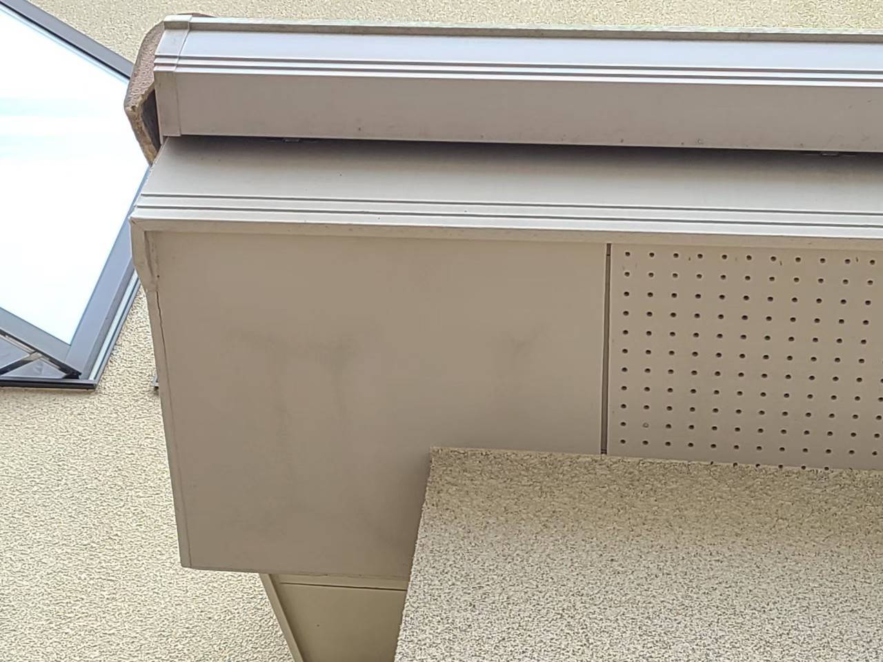 現場ブログ　モニエル瓦のセンチュリオン　樋