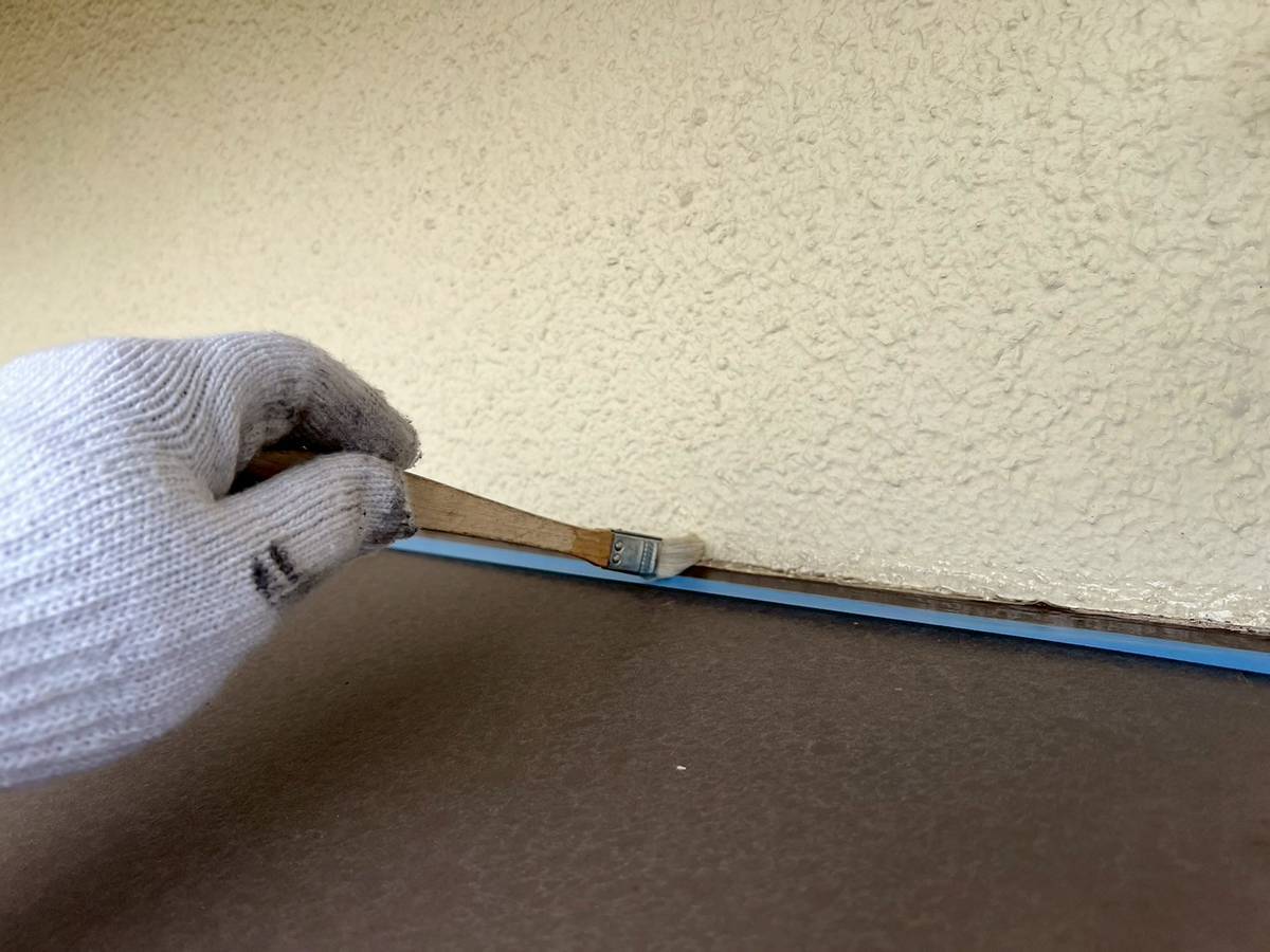 明石市　塗装前　プライマー処理