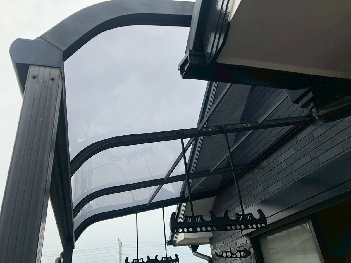 加古郡播磨町　物干し場　張り替え