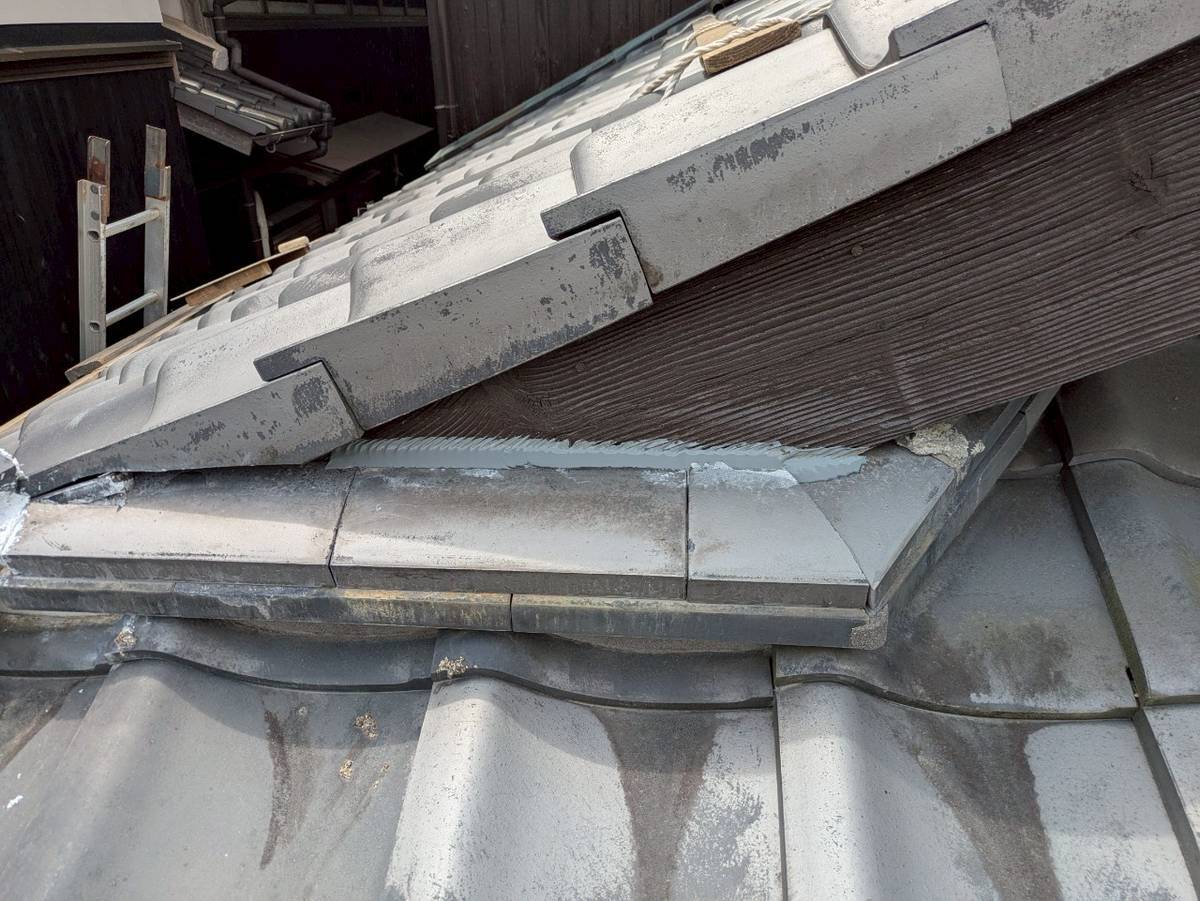 加古川市　コーキングによる防水処理