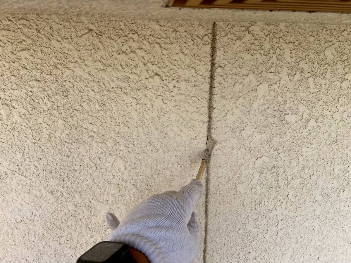 三木市　シール工事　プライマー