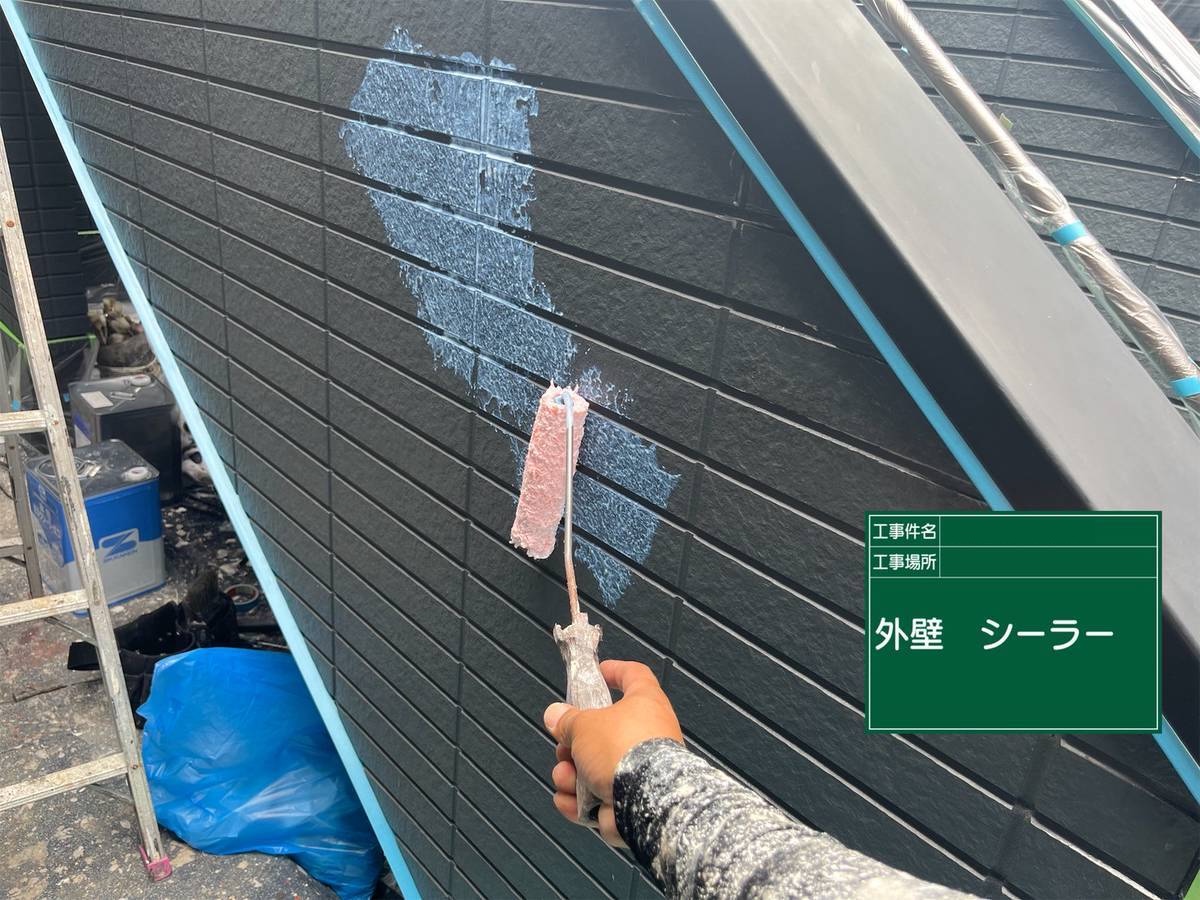 小野市　部分塗装　外壁