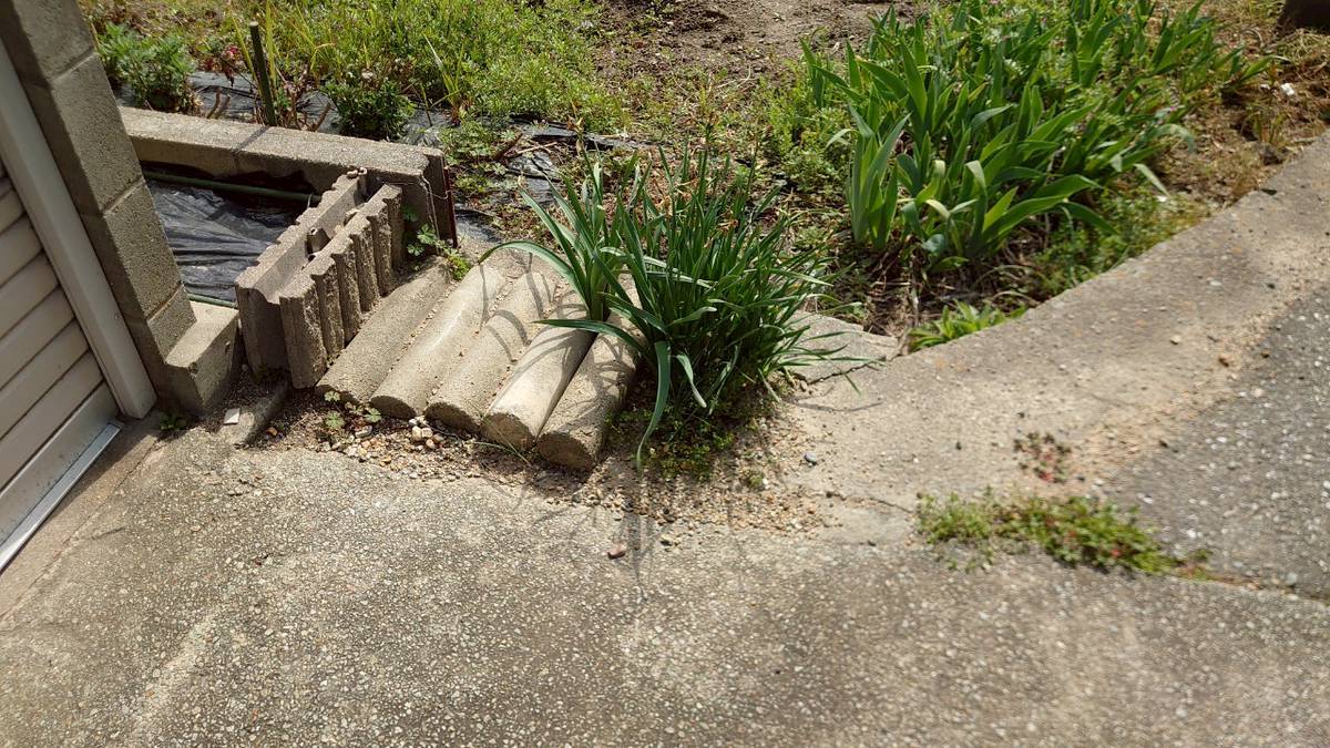 外構工事　施工前