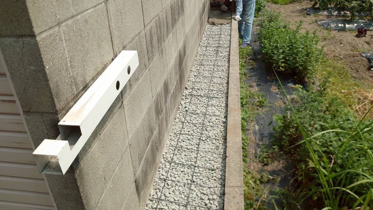 外構工事　土間こん