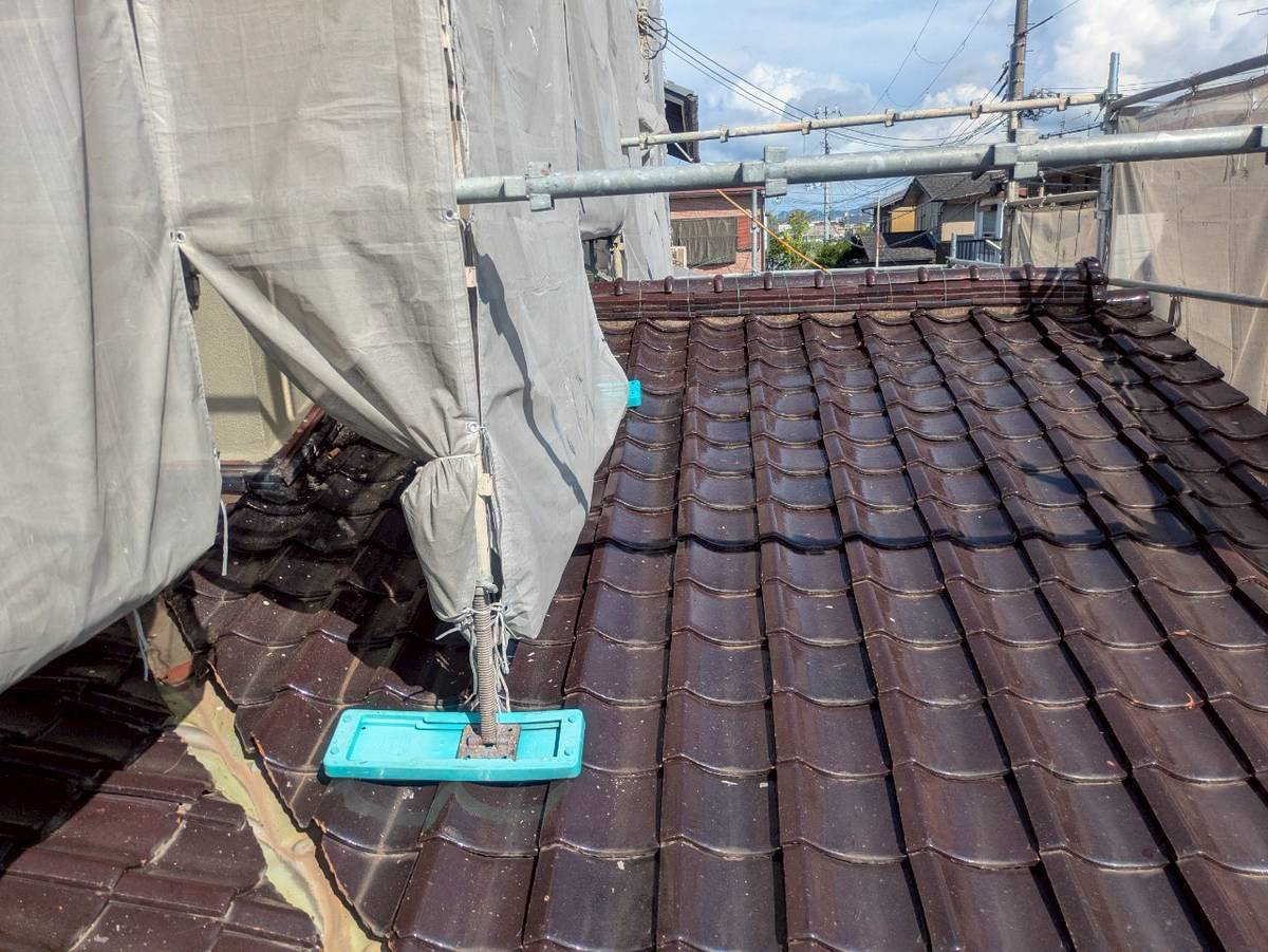 瓦撤去後の状態