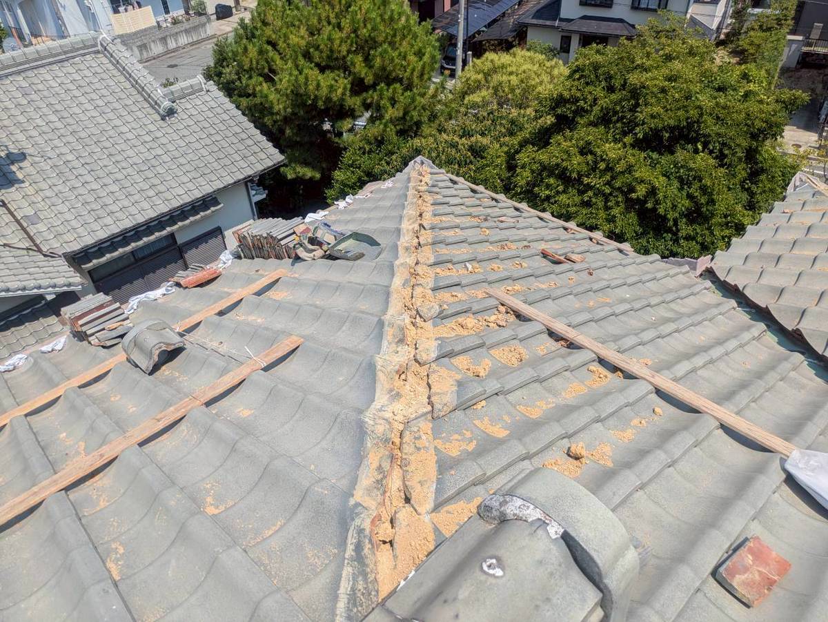 加古川市　棟取り直し　下地