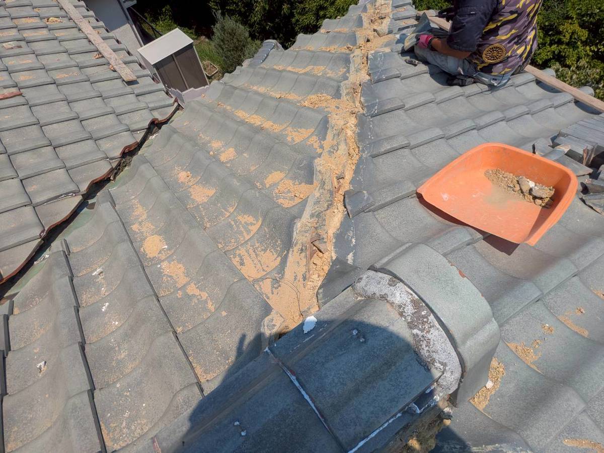 加古川市　棟取り直し　下地