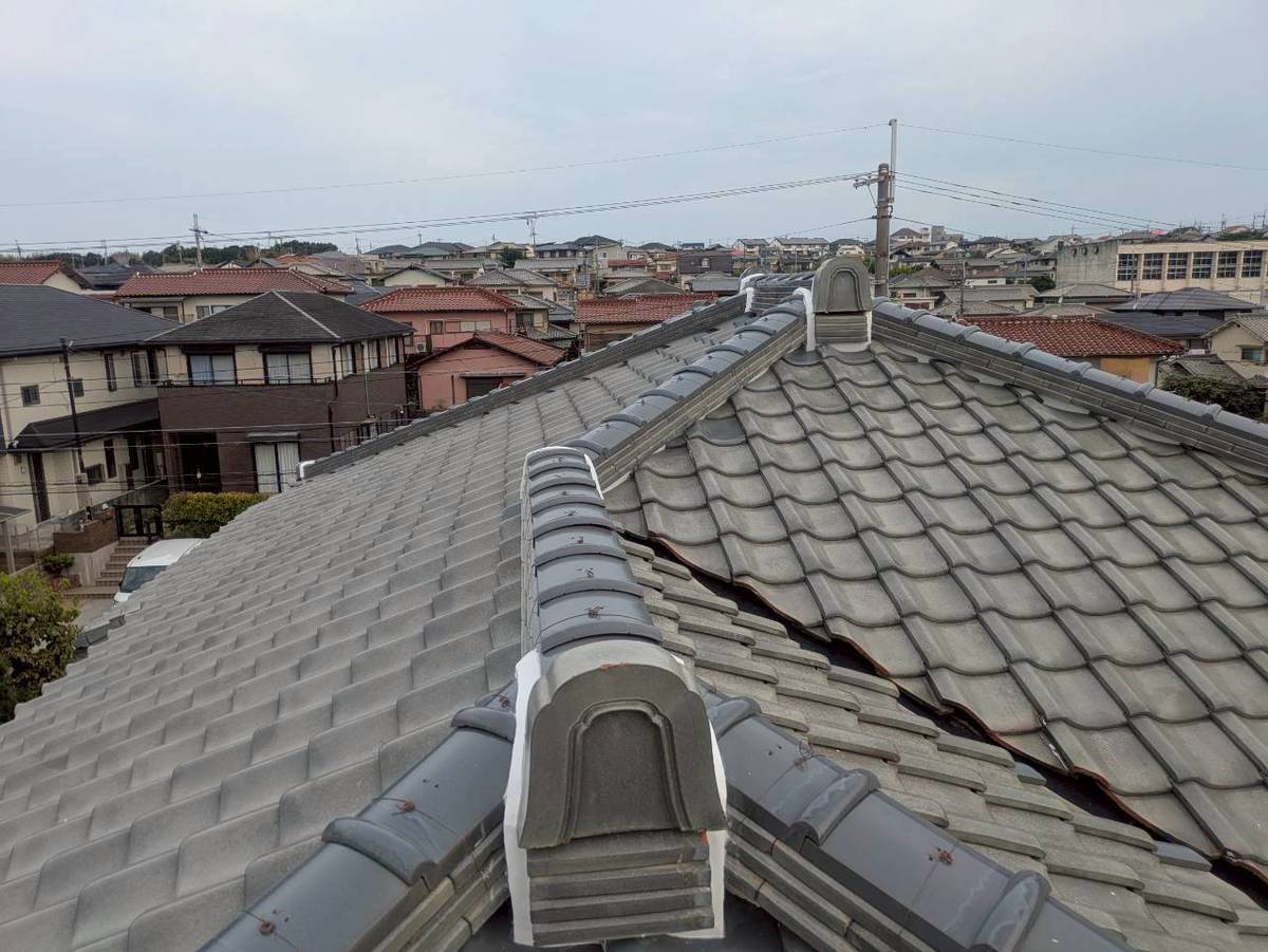 加古川市　雨漏り修理　三又交点の納まりを強化