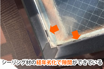 天窓劣化