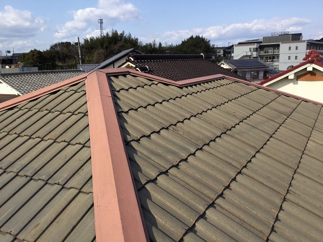 経年劣化がすすんできた屋根