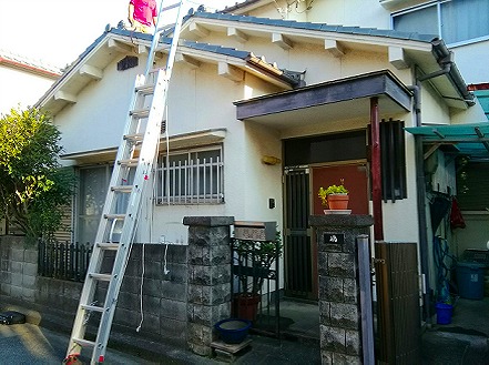 加古川市にて雨漏り修理を行った住宅