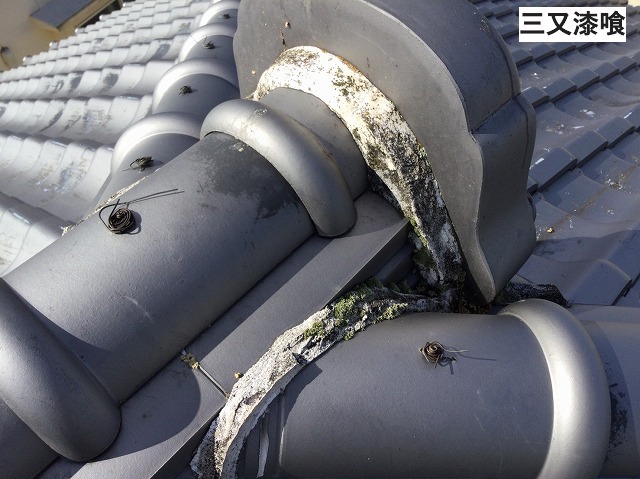 劣化三又漆喰