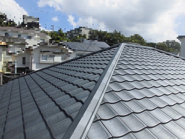 綺麗な軽量屋根　ルーガ雅