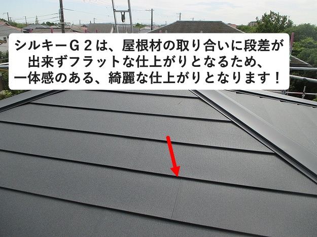 金属横ぶき屋根