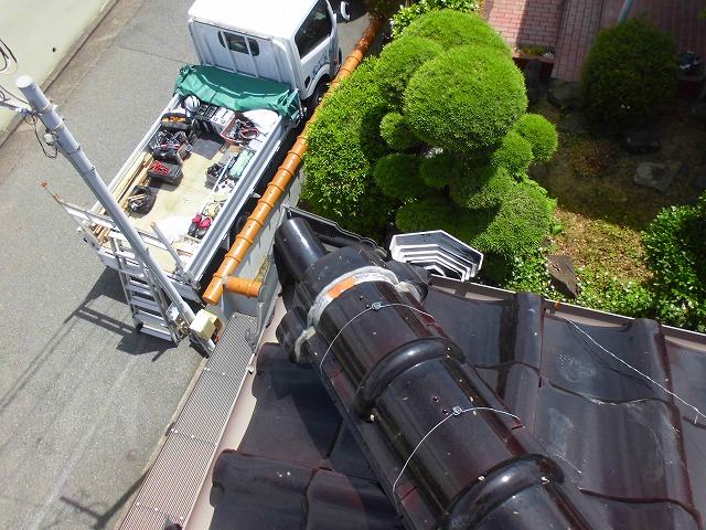 土台の調整と下地補修