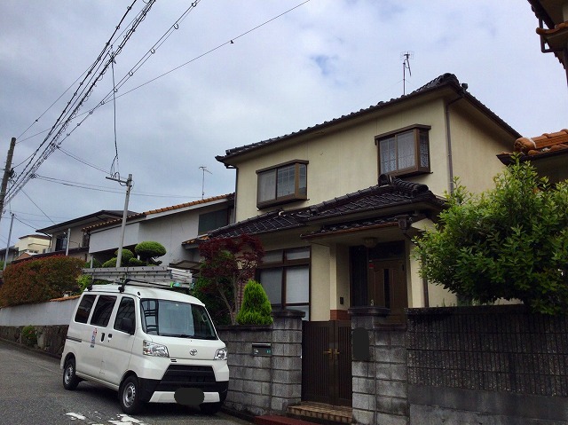 外観と屋根全体の確認