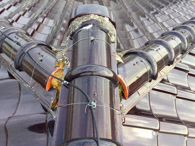 鬼首部分の状態