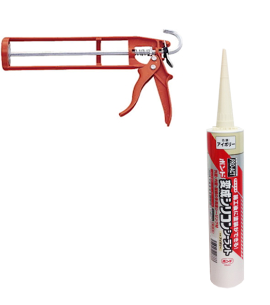 雨漏り修理に使用するシール材