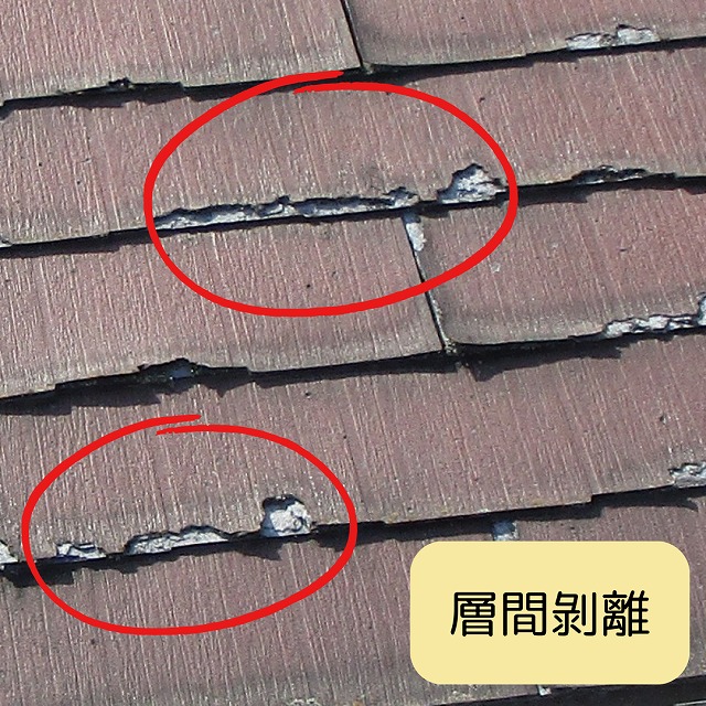 パミールの層間剥離
