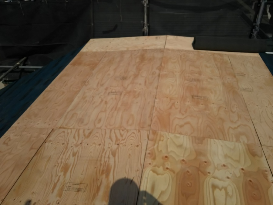 下地増し張り完成