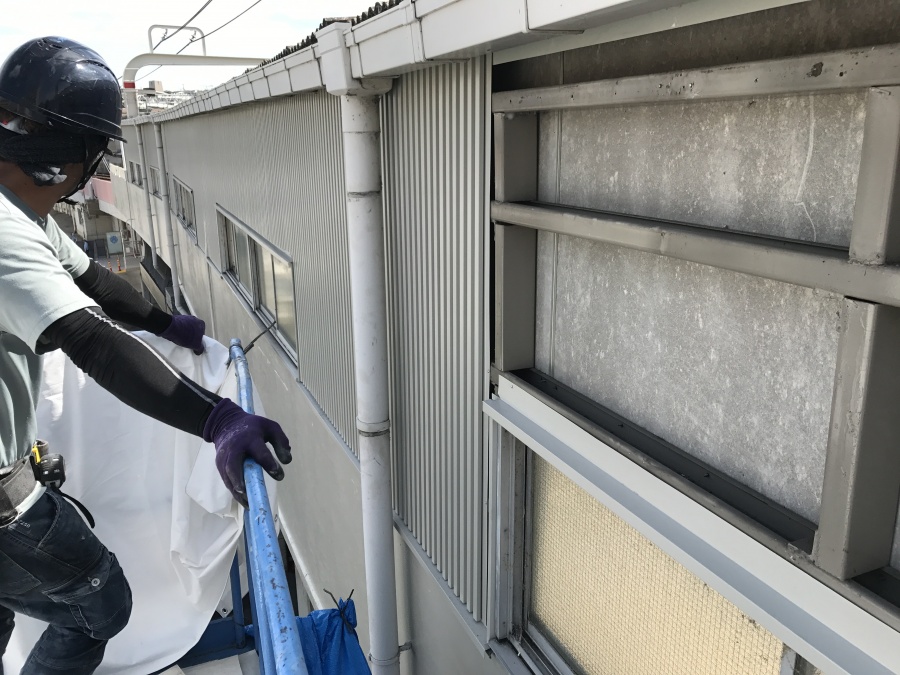 スパンドレルヨドコウ様のスパンドレル使用