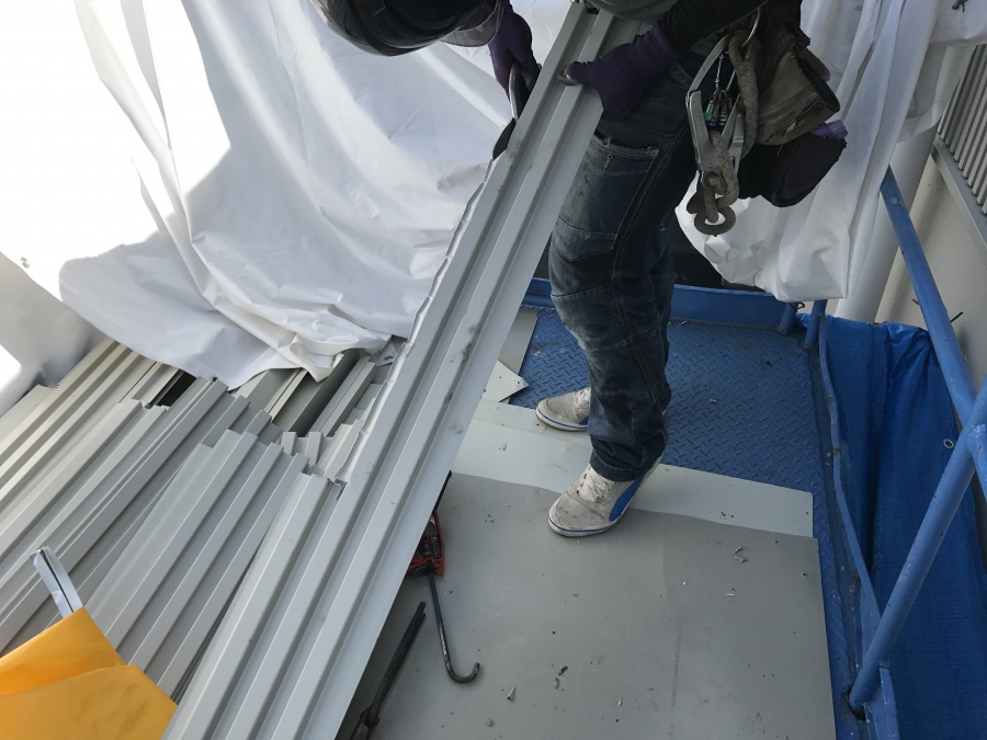 スパンドレルヨドコウ様のスパンドレル使用